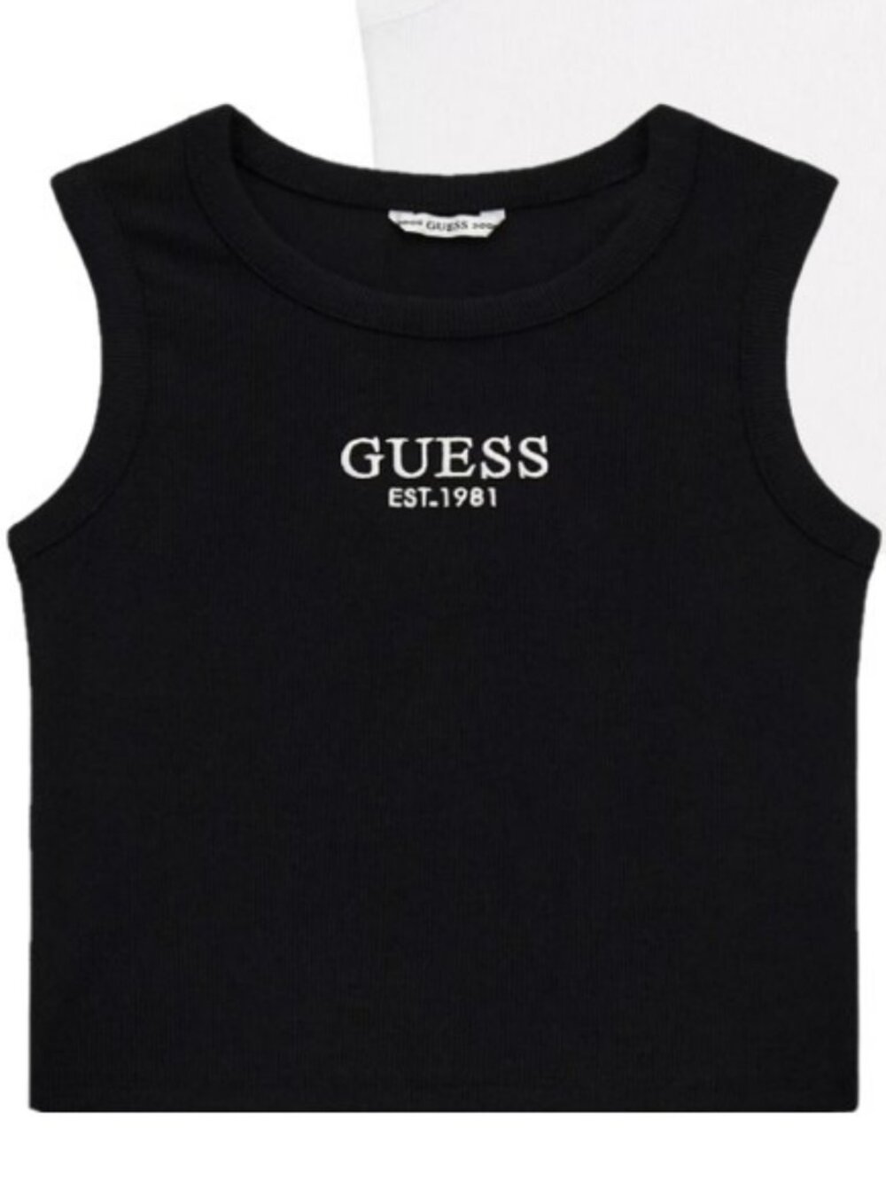 NEW. No Tag. GUESS Big Girls Rib Midi Length Tank Top